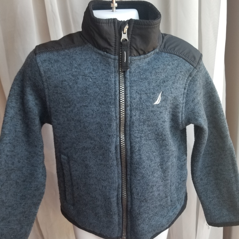 Blue nautica zip up jacket